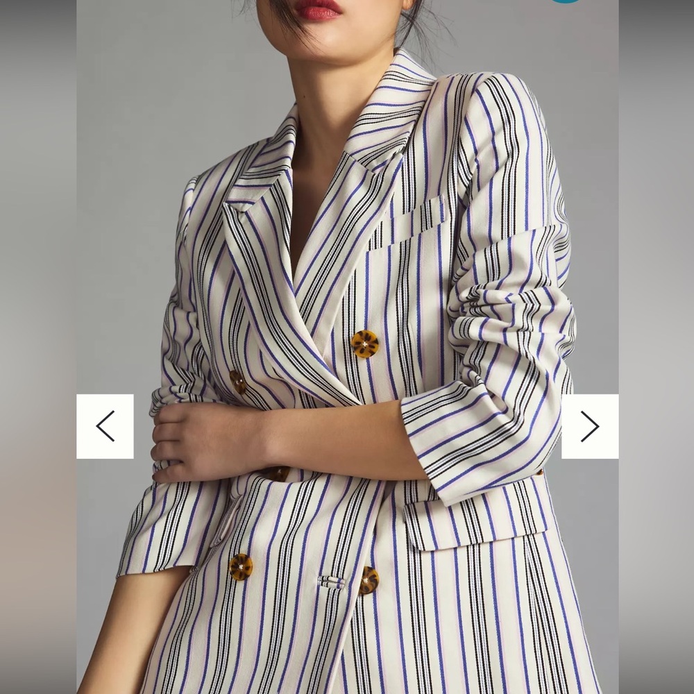 Scotch & Soda Anthropologie Double breasted Blazer